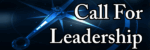 Banner reading "Call for Leadership"